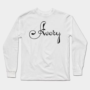 Pick your name. Avery Long Sleeve T-Shirt